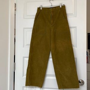 BDG green corduroy pants